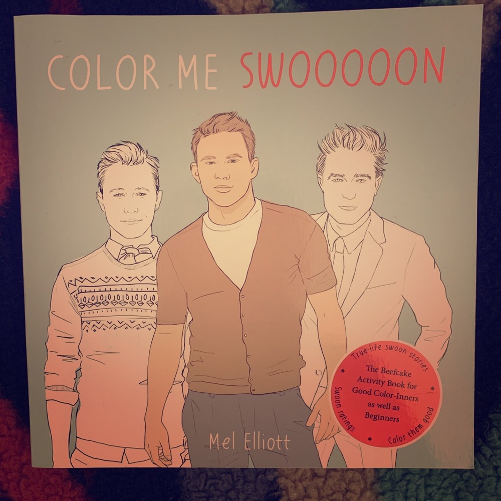 color me swoon - coloring book
